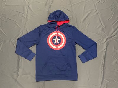 全新Marvel美國隊長Captain America logo運動帽T SZ M台中可面交