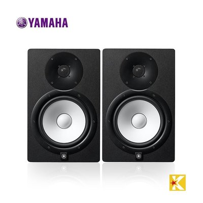 【金聲樂器】YAMAHA HS8 八吋 二音路 主動式 監聽喇叭 HS-8 贈訊號線 YAMAHA耳機