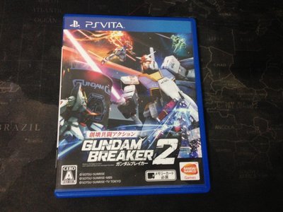 (特)天空艾克斯 超便宜 現貨 日版 PSV PS VITA鋼彈創壞者2(鋼彈破壞者2) Gundam Breaker2
