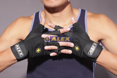 ALEX皮革手套(雙) A-18 皮革 重訓