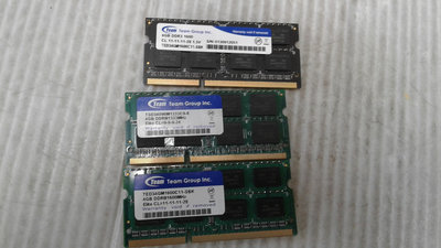【 創憶電腦 】 DDR3-1333 1600  4G 雙面 筆電 記憶體 直購價200元