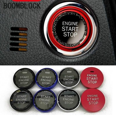 汽配~Toyota Car Engine Start Stop Switch Button Stickers For 4lpe