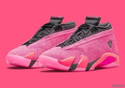 【正品】Nike Air Jordan 14 Low Shocking Pink 女 DH4121-600代購