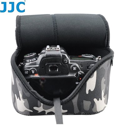 我愛買#JJC特戰迷彩相機包大型立體內膽包MC-OC3GR(大,質料A)防潑水防震防刮DSLR單眼相機包相機套單眼相機袋城市迷彩軟包相機內袋單眼相機套相機內包