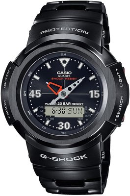 日本正版 CASIO 卡西歐 G-Shock AWM-500-1AJF 手錶 男錶 電波錶 太陽能充電 日本代購