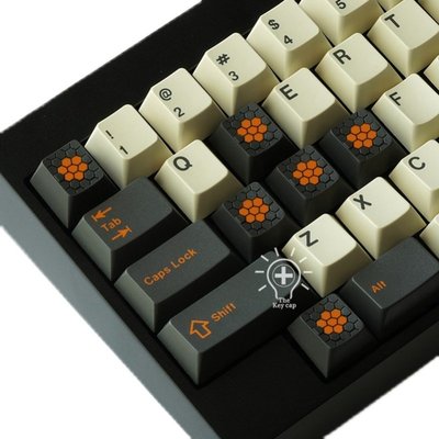 定制FK Bor Caps大碳WASD  ESC鍵位MX十字軸客制化機械鍵盤鍵帽~特價