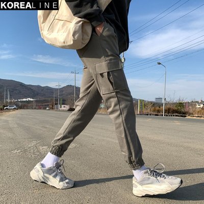 KOREALINE搖滾星球 / 抽繩工作束口褲 / 4色 / MT6821