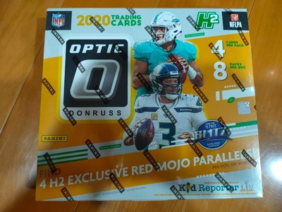 2020 NFL DONRUSS OPTIC H2 BOX 美式足球盒卡(全新未拆)