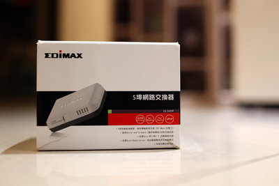 EDIMAX (ES-3205P) 5埠網路交換器 桌上型交換器