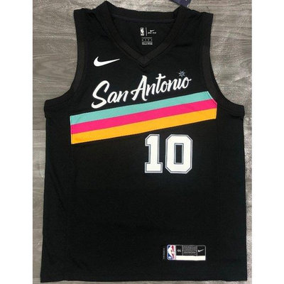 【精選好物】【熱壓版本】NBA球衣 聖安東尼奧 馬刺隊 10# 德羅贊 DeROZAN 2021 黑色 白色 籃球衣 運