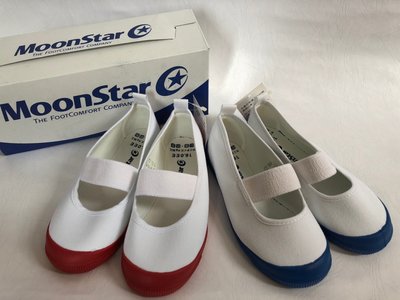 《日本Moonstar》室內鞋系列─中大童段(藍)M015
