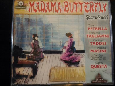 Puccini-Madama Butterfly,普契尼-蝴蝶夫人，2CD，如新。