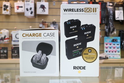 【日產旗艦】附原廠充電盒 RODE Wireless GO II 一對二 雙通道 無線麥克風 微型麥克風 公司貨