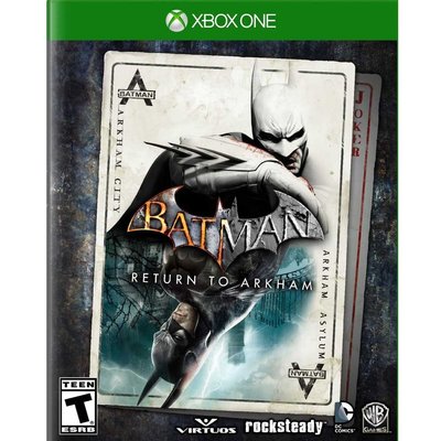 (現貨全新盒損) XBOX ONE  蝙蝠俠：重返阿卡漢 英文美版 Batman: Return to Arkham