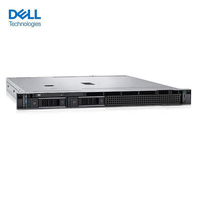 戴爾（DELL）R250伺服器 1U機架式 ERP文件共享數據庫主機 R250 E-2314 2.8G 4核心4線程 8G記憶體丨1塊2T硬碟