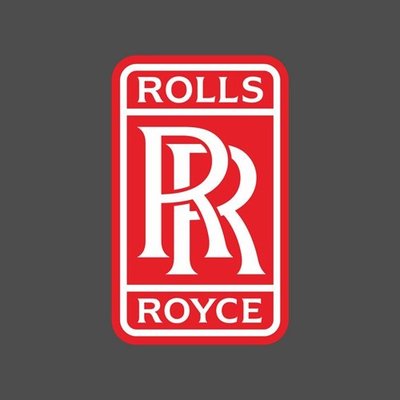 英國 勞斯萊斯 Rolls Royce 飛機引擎公司 防水貼紙 筆電 行李箱 安全帽貼 尺寸88mm 紅