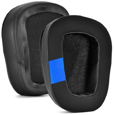 gaming微小配件-升級冰感凝膠耳罩適用於 Logitech G633 G933 G935 遊戲耳機耳墊 記憶海綿耳套 一對裝-gm
