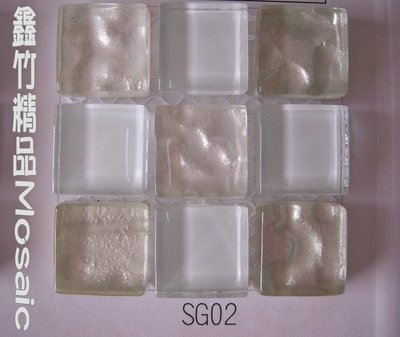 玻璃馬賽克 彩箔系列馬賽克 SG02 【HS磁磚衛浴生活館】