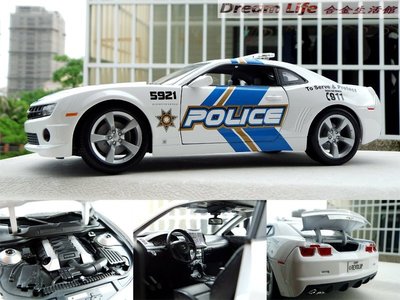 【Maisto 精品】1/18 Chevrolet Camaro SS RS Police 雪佛蘭 超級警車~特惠價