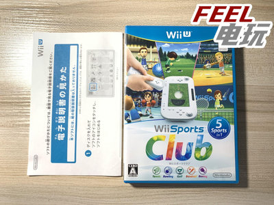 WIIU 曰版 Wii Sports Club wii運動 俱樂部 正版光盤*
