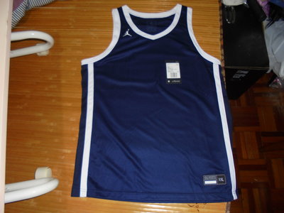 AIR JORDAN 運動 透氣  籃球 背心 球衣 藍色 AR4320-420 2XL號