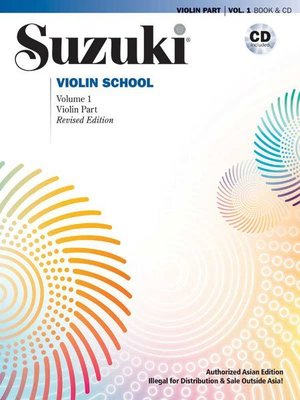 【599免運費】Suzuki Violin +1CD【第一冊】 鈴木小提琴教本 00-49292