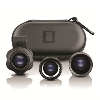 瑞士 LIFETRONS Pro Travel Lens System 三合一多功能手機平板鏡頭組 商務首選!