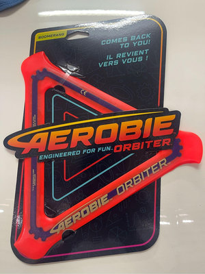 *無敵戰艦* 飛盤 迴力鏢 回力盤 Aerobie Orbiter回力鏢 進口商品