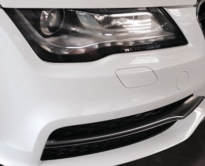 純正德國原廠 Audi S7 sportback A7 sportback S-line 頭燈清洗蓋 保桿拖車蓋