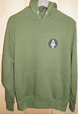 Undefeated Alpha Burton 連帽T恤 帽T 綠色S號