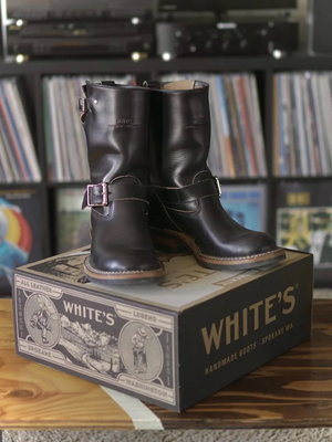 BTO] 美國WHITES BOOTS - SMOKE JUMPER // Brown Dress 深棕牛革訂製款