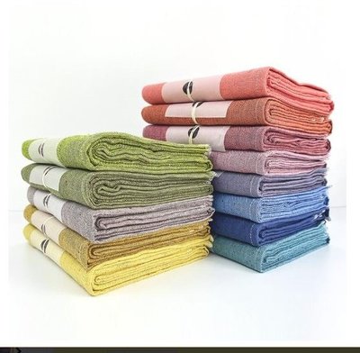 【東京速購】日本製 MOKU 毛巾 浴巾 紗布 L號 吸水速乾 粉彩色 輕質 60X120cm