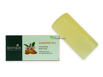 Biotique 百歐提克 草本阿育吠陀杏仁滋養手工皂 Bio Almond Oil Soap 150g