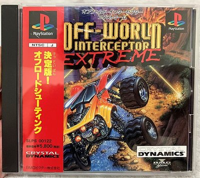 幸運小兔 PS遊戲 PS Off World Interceptor Extreme 有側標 PS3、PS2 適用 E6