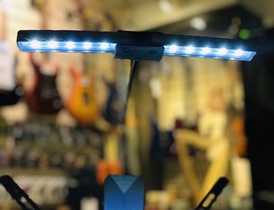 【老羊樂器店】LED USB 夾式 譜燈 譜架燈 桌燈 雙頭燈 可彎曲 可調角度 2段亮度 大面積照明 樂譜燈