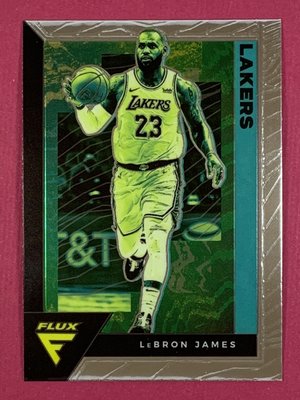 喇叭金屬卡 2020-21 Panini Flux No.79 LeBron James Lakers