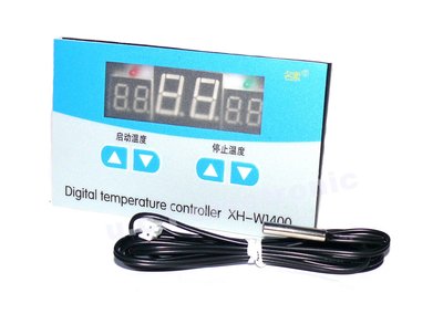 【UCI電子】(二D-1)XH-W1400 數字溫控器嵌入式主機殼數顯溫度控制器溫控板三顯 -19~99