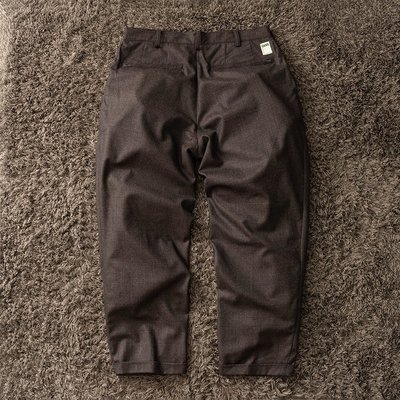 現貨#BEAMS SSZ RAPWOOL PANTS 格紋寬松休閒西裝褲長褲| Yahoo奇摩拍賣