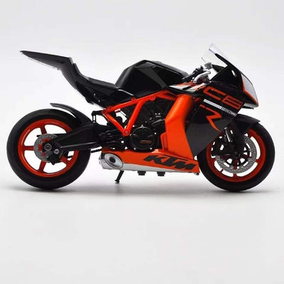 【現貨】WELLY威利模型110  KTM 1190 RC8 R 仿真摩托車合金模型玩具擺件