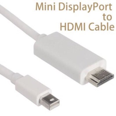 Mini DisplayPort mini DP轉HDMI轉換線 視頻線 Mac電視連接線 轉換線DP 視頻傳輸線