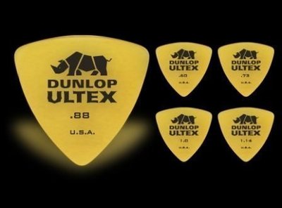 ☆唐尼樂器︵☆ Dunlop ULTEX Triangle 烏克麗麗/民謠吉他/電吉他/ Bass Pick 彈片