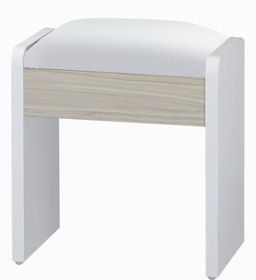 【生活家傢俱】HJS-440-8：艾美爾化妝椅 -羅漢松【台中家具】梳妝椅 乳膠皮 椅子 低甲醛 系統家具 台灣製造