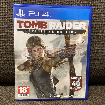 無刮 中文版 PS4 古墓奇兵 決定版 Tomb Raider 正版 遊戲 7 S059