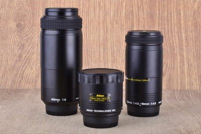 【台中品光攝影】NIKON三件鏡20mm F8+90mm F4.8/120mm F4.5+400mm F8#38314J