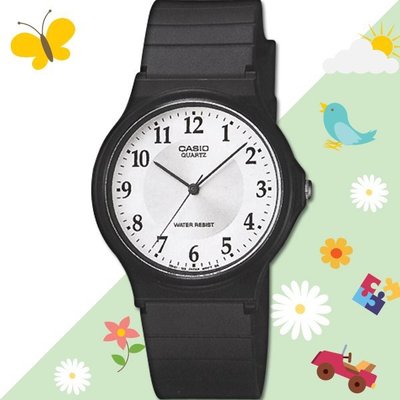 【促銷款】CASIO手錶專賣店 國隆 MQ-24-7B3 白面同心圓 數字指針學生錶(另MW-59 LQ-139)