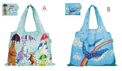日本進口～ 日本藝術家設計 2WAY春捲包 / 環保購物袋 / 背袋 (現貨:A款)