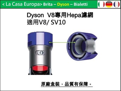 [My Dyson] V8 V7 HEPA 原廠濾網。SV10 適用。原廠盒裝正貨。品質有保障。