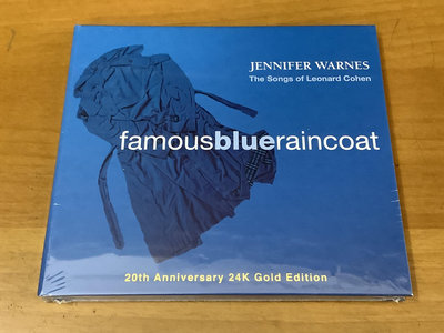 IMP8301 JENNIFER WARNES THE WELL 藍雨衣20周年版 24K金碟CD