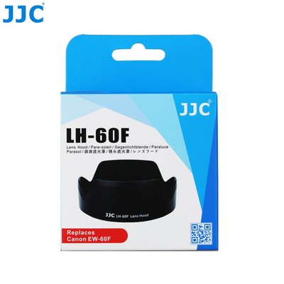 JJC 佳能EW-60F遮光罩RF-S 18-150mm鏡頭R50 R7 M6II M50微單EF-M 18-150mm