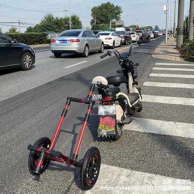 自行車拖車後掛式戶外旅行露營釣魚便攜買布蘭塔山地車電動車拉車B2